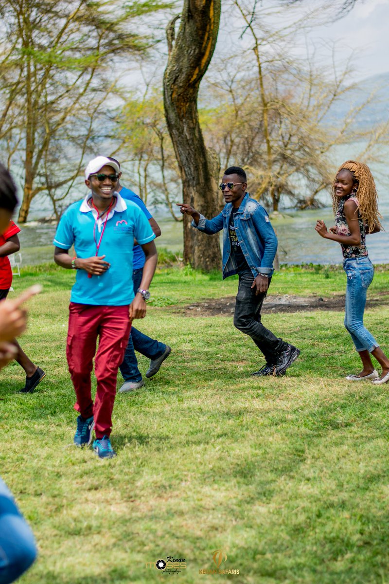 stevematomato's tweet photo. On Tuesday we facilitated Mr. Curlz Barber &amp; Saloon - Kitengela staff teambuilding at Lake Oloiden Camp Naivasha. 
#thatkafeeling of going back to the field is second to none! Am happy that we are doing this again! 
Courtesy: @keitanOfficial 
#DegreeOfDoubt
#schoolsreopening https://t.co/IhxTQDdJxq