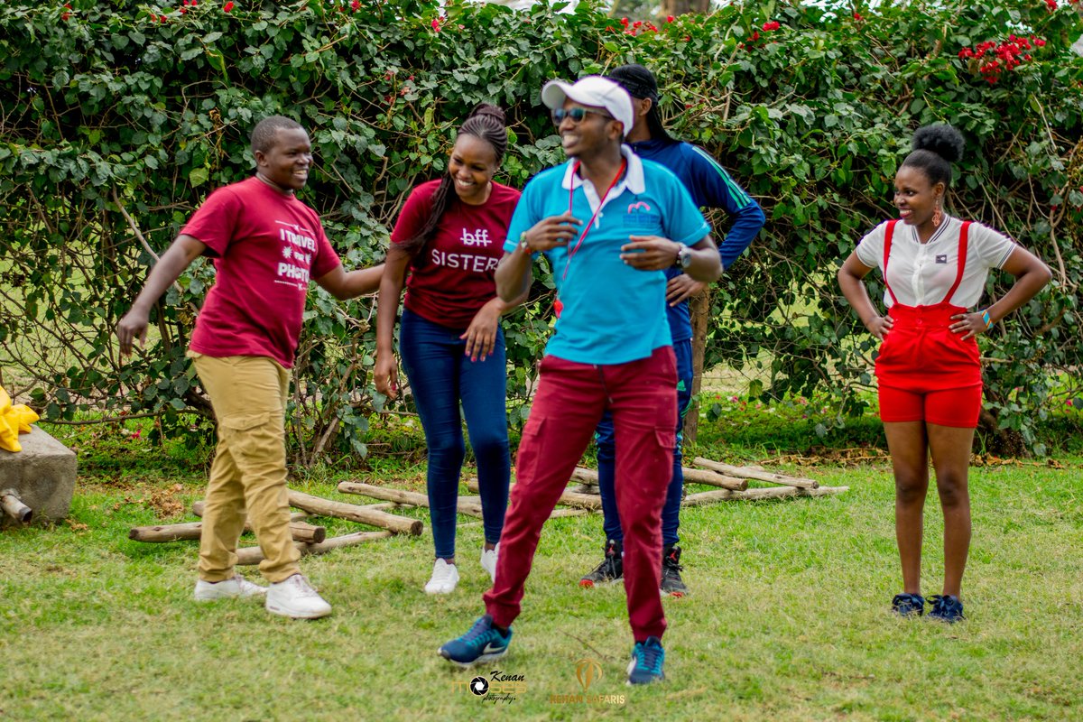 stevematomato's tweet photo. On Tuesday we facilitated Mr. Curlz Barber &amp; Saloon - Kitengela staff teambuilding at Lake Oloiden Camp Naivasha. 
#thatkafeeling of going back to the field is second to none! Am happy that we are doing this again! 
Courtesy: @keitanOfficial 
#DegreeOfDoubt
#schoolsreopening https://t.co/IhxTQDdJxq