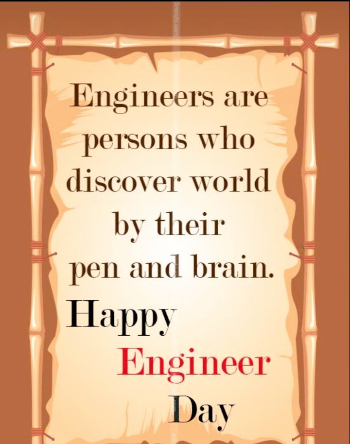 happy  Engineer day