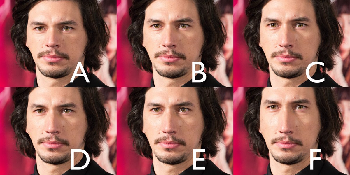my fave game, how long is adam driver's nose actually?