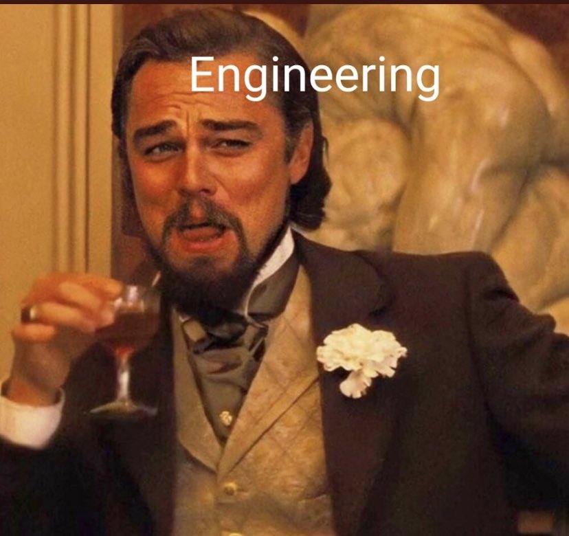 s_vardhan10's tweet photo. Happy #EngineersDay to everyone 😁

"Engineering kar lo bhot scope hai"

Le Engineering:- https://t.co/1cLiMiB1de