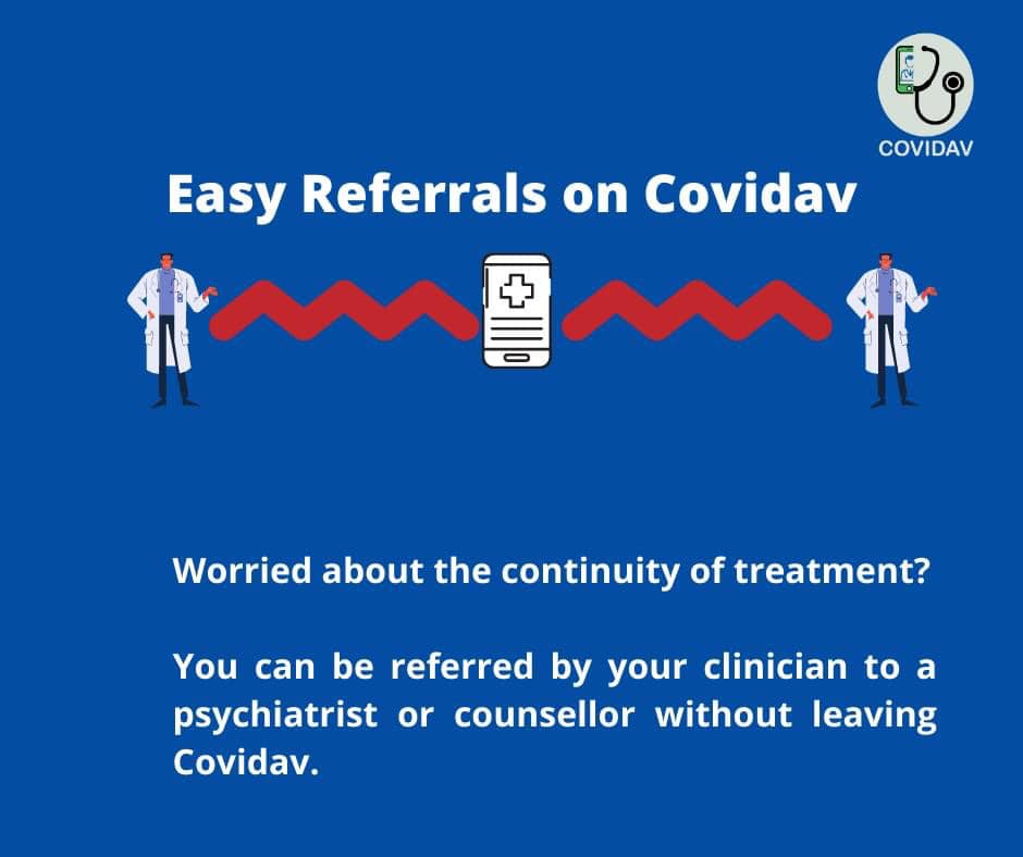 covidav's tweet photo. Our clinicians include psychiatrists, psychologists, psychiatric social workers and other mental health clinicians from organisations such as @DHS_Goa , @AntarmanGoa1 ,#COOJ, @SangathIndia
and #PSG. Referrals are easy and responsive https://t.co/jPpcgsQLPX