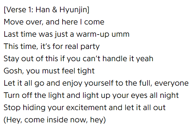 BUT in the song SKZ REMINDS us that it will only be suffocating if we hide what we truly feel about them/their songs. SO STAYS BE CONFIDENT AND SPREAD THE NEWS THAT SKZ EXIST. PLAY THEIR SONGS LOUDLY W/OUT BEING GUILTY. ENJOY THEIR EXISTENCE AND THEIR MUSIC