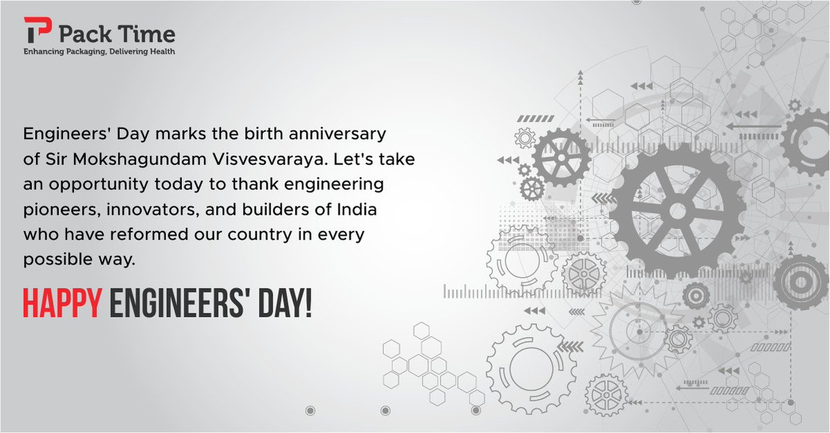 PacktimeWorld's tweet photo. The foundation of a nation is something that is built by the Engineers so that we can live on it and dwell in pride. Happy Engineers' Day!

#Packtime #Engineersday #2020 https://t.co/vQ0HQ6k4I2