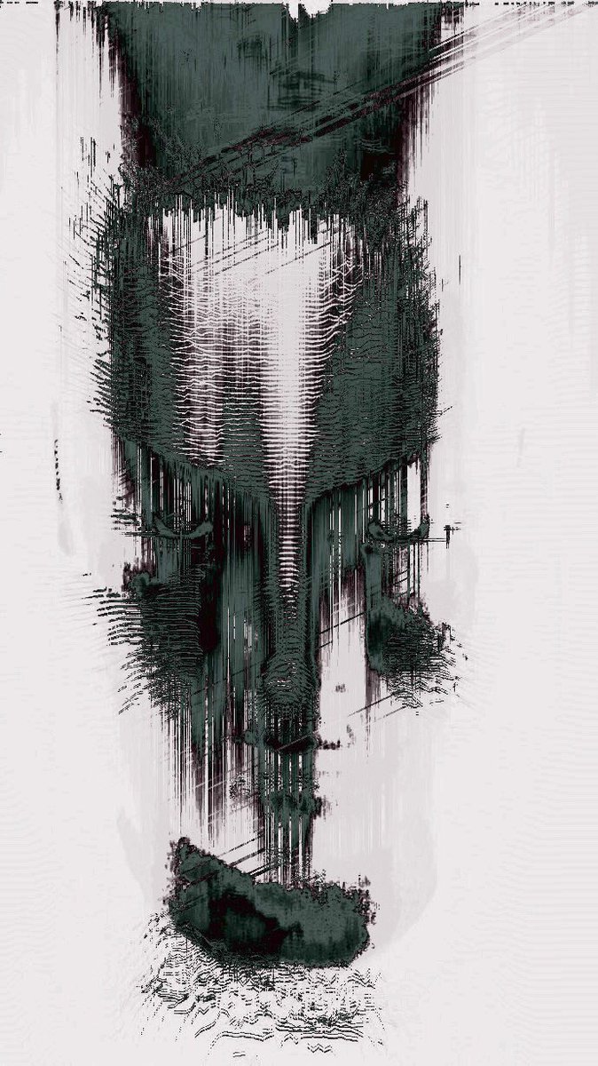 _cyber_hunter_'s tweet image. Yes, this is my face, in different variations and shades of green - rather all glitched out with the help of @glitcheapp. Kinda has a somewhat #Terminator vibe.🤖⚙️👾 #TerminatorVibes #Glitché #Humanoid #RoboticSkull