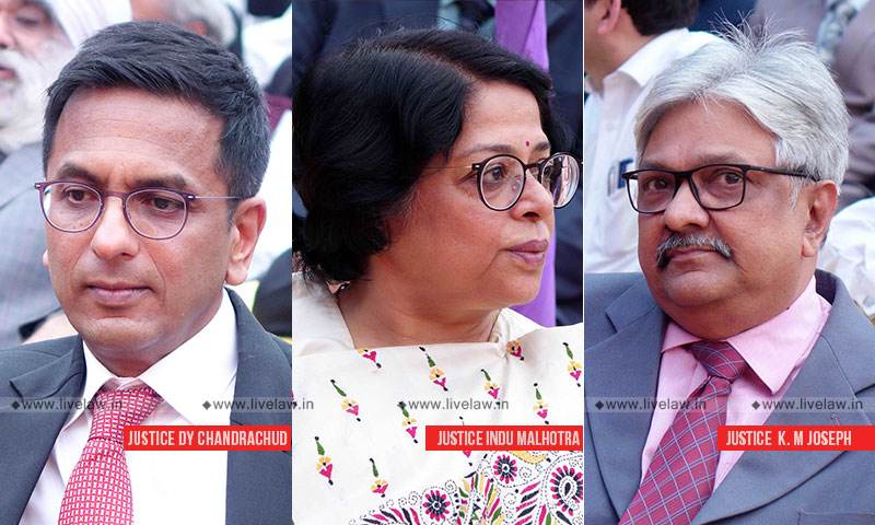 Today, a bench of Justices DY Chandrachud, Indu Malhotra & KM Joseph will hear the plea(s).They have now assembled over VC. #SupremeCourtOfIndia  #sudarshannews