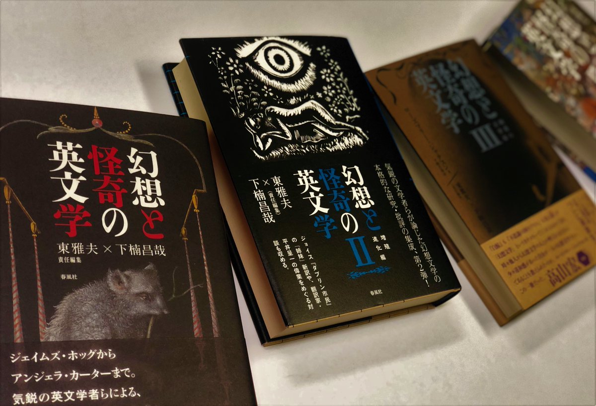 紀伊國屋書店 新宿本店 2階文学 海外文学から新刊のご案内です 幻想と怪奇の英文学 変幻自在編 東雅夫 下楠昌哉ー 春風社 怪獣 ゴシック小説 亡霊 妄執 狂気 さあ 英国文学の秘密を解き明かそうか 既刊も揃えております Kk