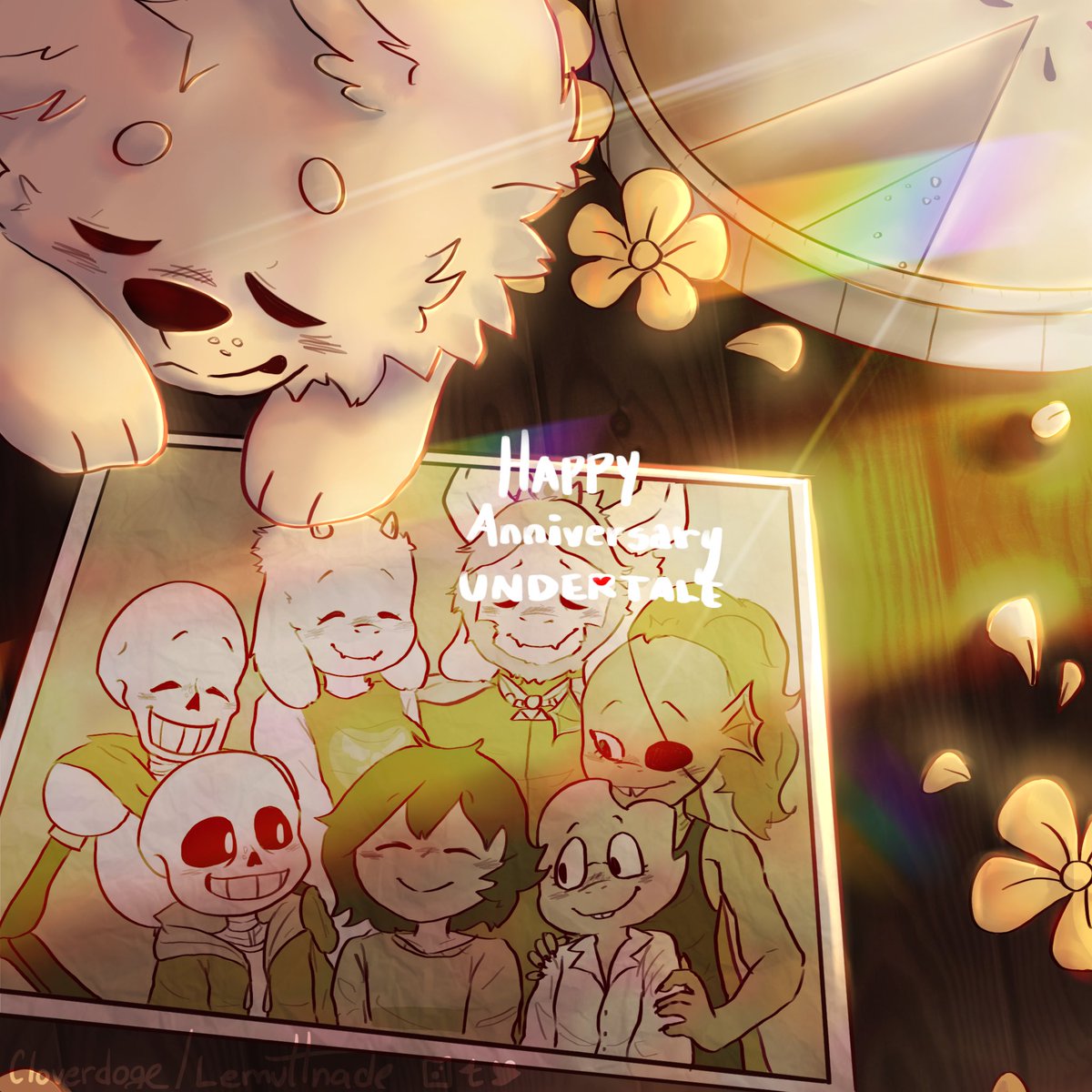 Undertale五周年 Twitter Haku