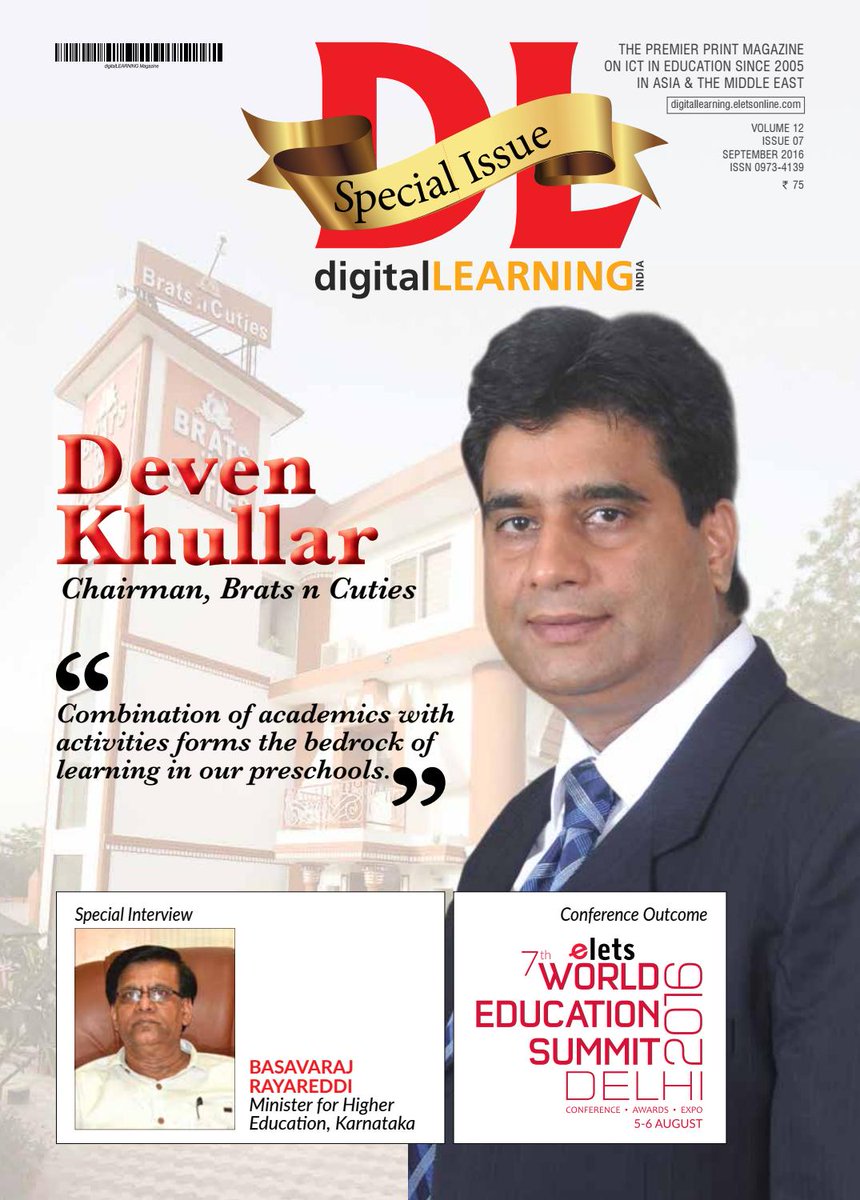 dl_magazine's tweet image. Promoting Education for A Better India
#Throwback #Magazine #September2016

Magazine Url: bit.ly/2FHxUba
Download Url: bit.ly/3irBlS1