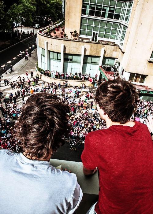 Louis y Harry en México, 2013