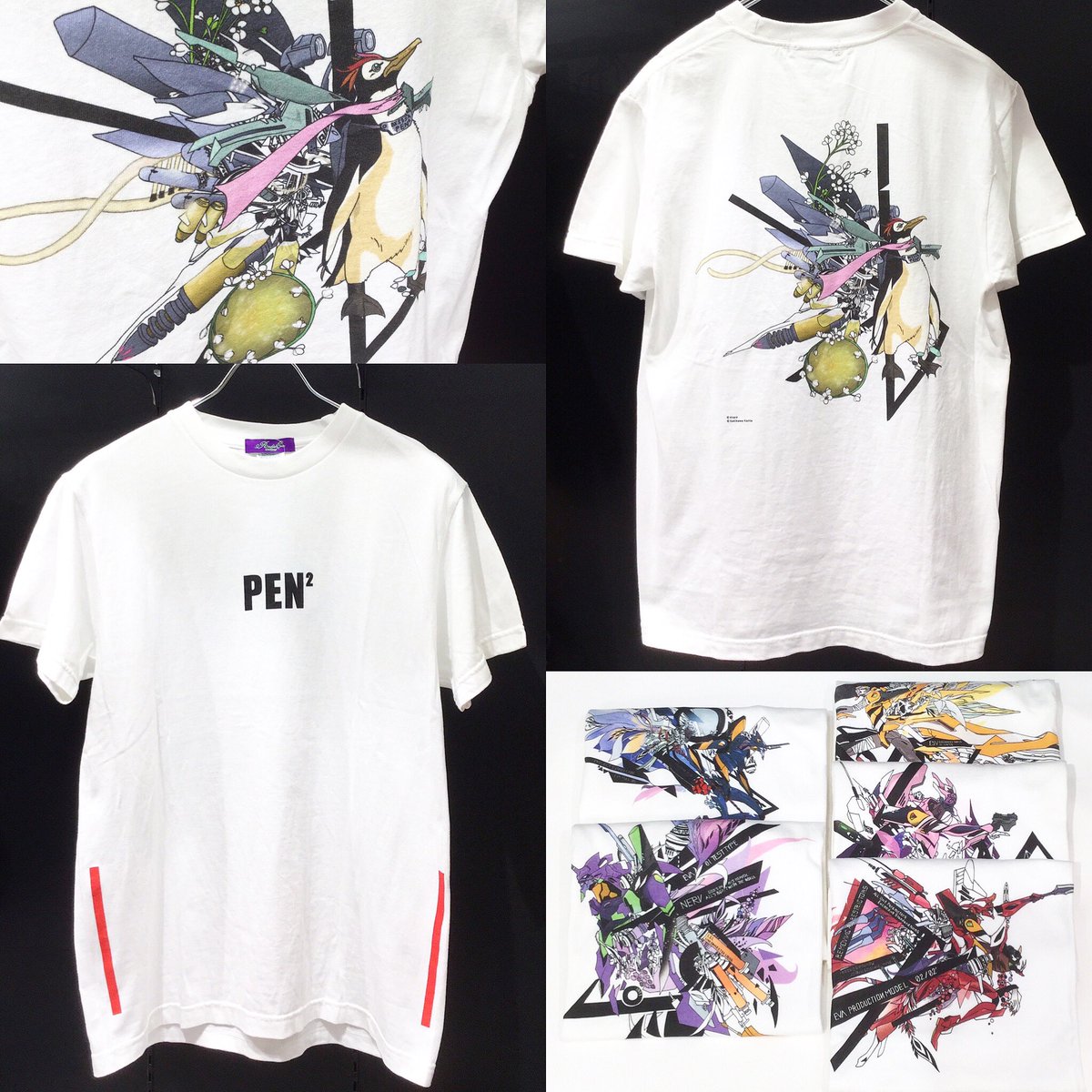 新商品】RADIO EVA の人気シリーズ「Abstract EVANGELION T-Shirt β 