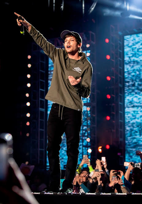 Louis fue feliz cantando en un lugar como el foro sol, dónde más de 60k gritaron sus canciones.