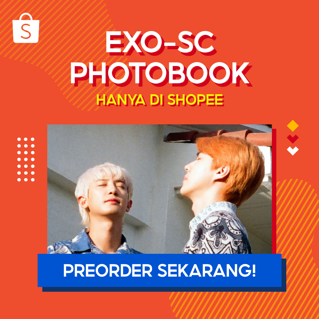 ShopeeCare's tweet photo. Annyeong~ EXO-L udah pada Pre-Order Photobook baru ini belum? 😃 EKSKLUSIF di Shopee hanya sampai 20 September! 😍 Tunggu apa lagi? Buruan Pre-Order sekarang juga di👉 https://t.co/yStj46eF5l #Shopeecare #ShopeexEXO https://t.co/jGf0YXn9kl