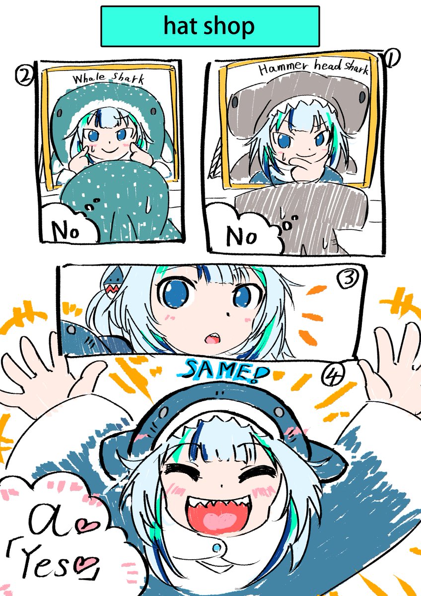 『hololiveEnglish』の『Gawr Gura』 さんを描かせていただきました♪
#hololiveEnglish #HoloMyth #gawrgura #a