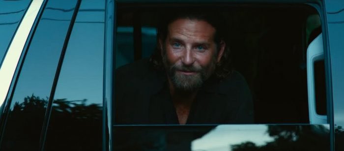 Ending on an amazing photo of Bradley Cooper in his car. Goodnight everybody!