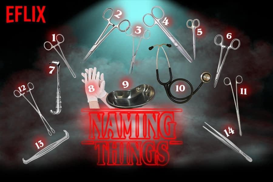 officialLLN's tweet photo. "Gear up as we step into the upside downโ
Here are some of the instruments used by nurses,
can you NAME them?
#EflixAndChill
#EnlistmentWeek2020 https://t.co/cQcXp8MG2S