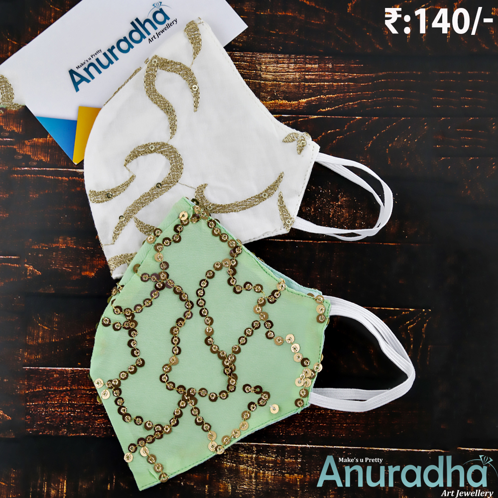 AnuradhaArts's tweet photo. 😍Multi Colour Matching Combo Face Mask 😍 @ Just Rs.140/- 🤑 Hurry Up! Shop Now: https://t.co/wQh22Q5j16
-
-
-
#facemask #mask #multicolourfacemask #reusablefacemask #bridalfacemask #facemaskforgirl #designermask #fashionjewellery #artificialjewellery #anuradhaartjewellery https://t.co/ne7GugZpxW