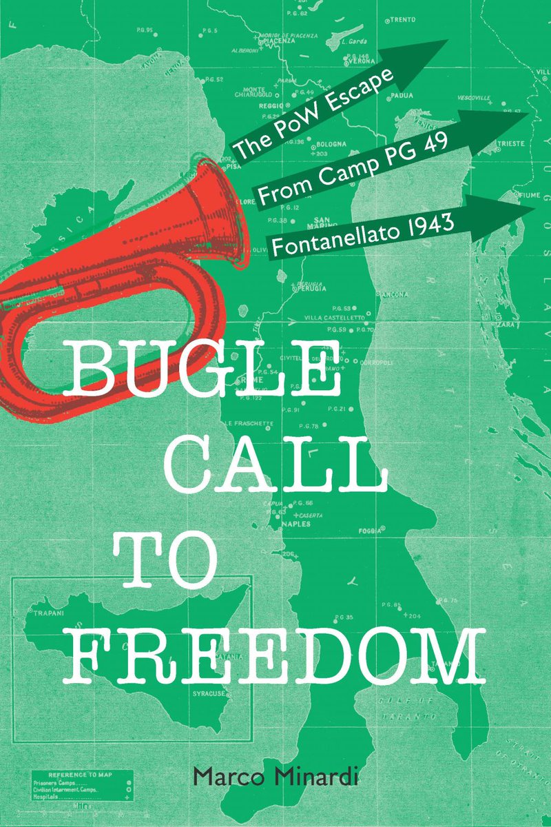 Bugle Call to Freedom. The escape of 600 Allied POWs at Fontanellato prison camp on 9 Sept. 1943. The book cites the memoirs of several of the prisoners, such as Eric Newby, and explores the tragic consequences of the escape for some Italians who helped. Available via bookshops.