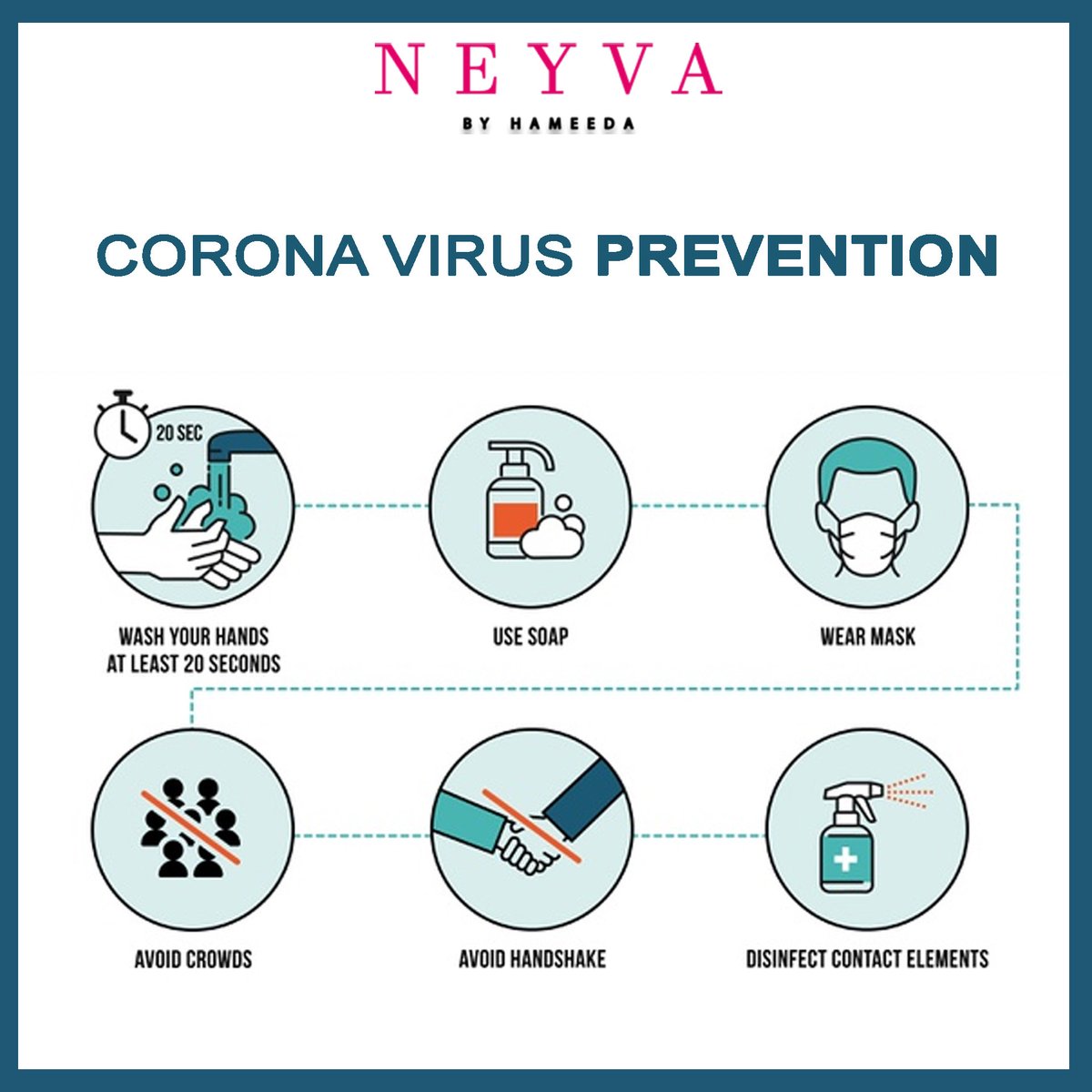 neyvabyhameeda's tweet photo. Wear a https://t.co/hWlP9IiVBS lives.
Wear a face cover, Wash your hands
Keep a safe distance.

Tough times never lasts, tough people do.
Stay fit, Stay safe.

#coronavirus #neyvayhameeda #staysafe #inthistogether #behealthy #stayhome #rumis #wecare #covid19 https://t.co/IVncusLagg