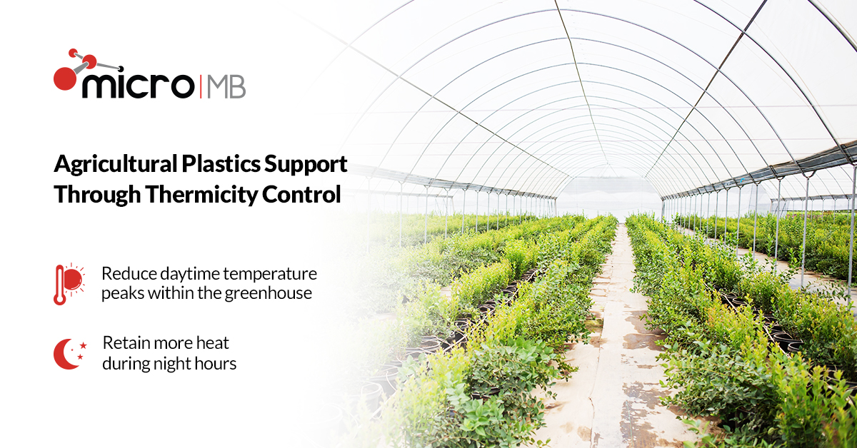 MicroMBBrand's tweet photo. Helping growers achieve control temperatures within their greenhouse using high-thermicity film
To request a quote, please visit https://t.co/W8jFZc6rNH
#MicroMB #PlasticCompounds #ThermicityControl https://t.co/BfV9zFjQT6