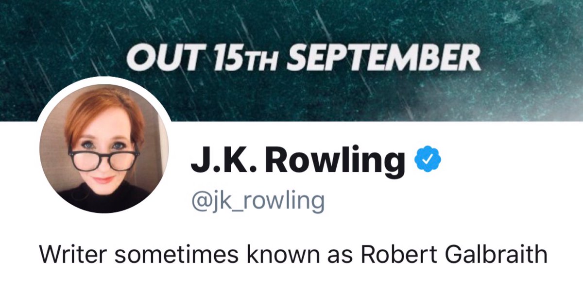 TwoStraightMen's tweet photo. Transphobic Author Unironically Identifies as ‘Robert’ Sometimes #RIPJKRowling https://t.co/Aeyu8TCPCF