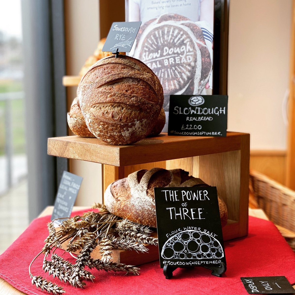 HambletonBakery's tweet photo. The Power of Three.... sourdough September continues ; are you taking part this year 😊
#loveyourlocalloafer #sourdoughseptember #realbreadcampaign
#fromourfieldstoyourtable
#hambletonbakery #freshlybakedeveryday #supportingthecounty #artisanbread #wellbread https://t.co/Ma0zCVRUR9