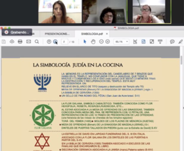 Hoy hemos llevado la Jornada de Gastronomía Sefardí para hosteleros a los profesionales de #sagunto. Online eso sí, pero participativa e intensa. La pasión con la que explica #javierzafra llega a través de la fibra y supera cualquier distancia.
#saboresdesefarad