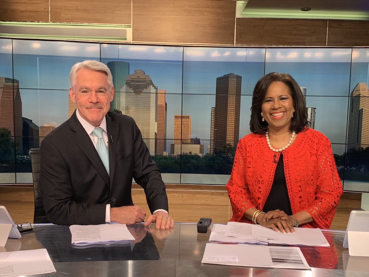 Happy anniversary to one of my BFFs. Melanie Lawson and I begin our journey here ABC13 Houston on the same day 38 years ago! What a great ride it’s been ￼thanks to you, our viewers! Without you, life would have been quite another story. ￼ #abc13