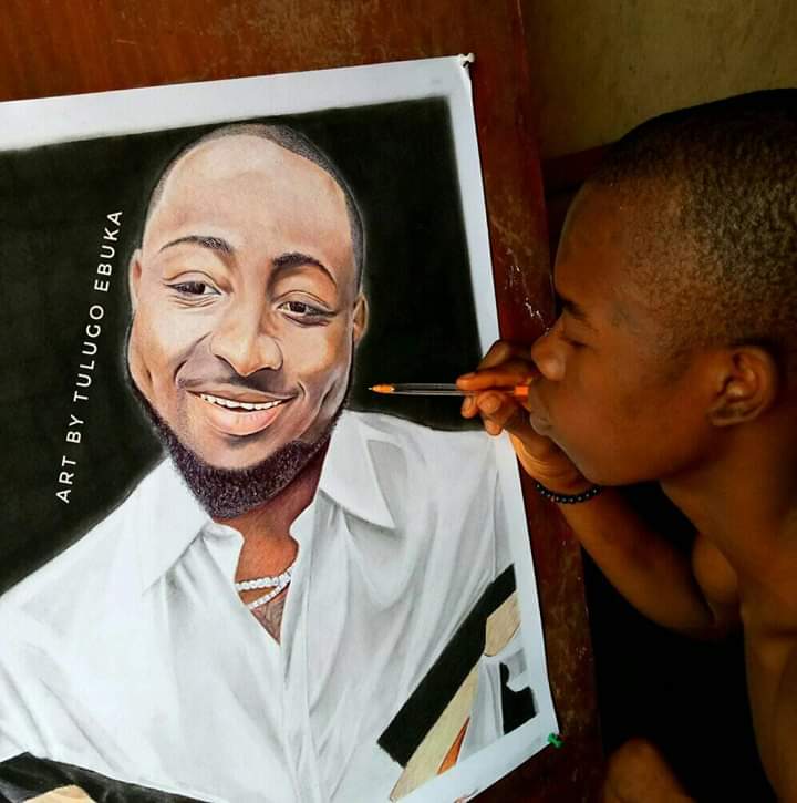 I need 10k retweets for <a href="/davido/">Davido</a> to see this drawing of him I made 🙏

I am counting on you 🙏

#bbnaijalockdown2020 #schoolsreopening #VOTELayconToFinal