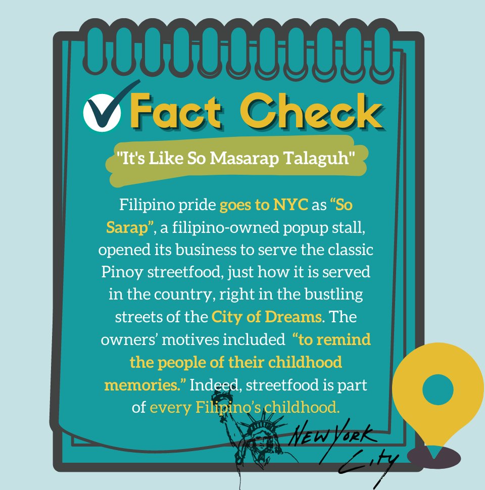 projectswitchph's tweet image. Ano kayang lasa ng kwek-kwek sa New York? 

Basahin ang buong artikulo sa link na ito: asianjournal.com/magazines/life….

#StreetfoodPride
#InfoTidbits2SeptemberScoop
#ProjectSwitchXCityofDreams