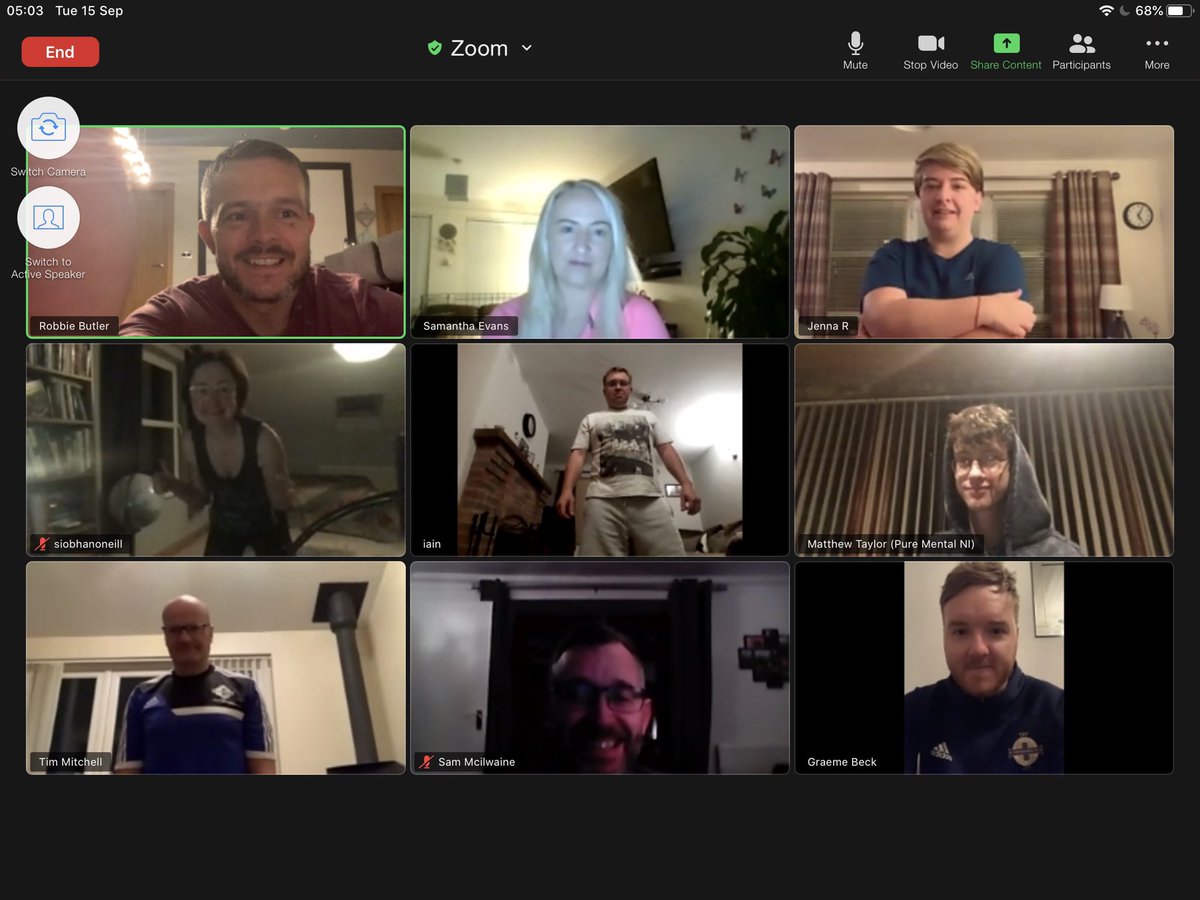 RobbieButlerMLA's tweet photo. Here’s the growing faces of the #Do5At5For5 family taken at 5am this morning. The guys loved the guest appearance of our very own #mentalhealth champion @profsiobhanon
#Hope #Connect #EarlyRisersClub #SuicidePrevention #LetsFixThisTogether https://t.co/xaSY9fVTLo