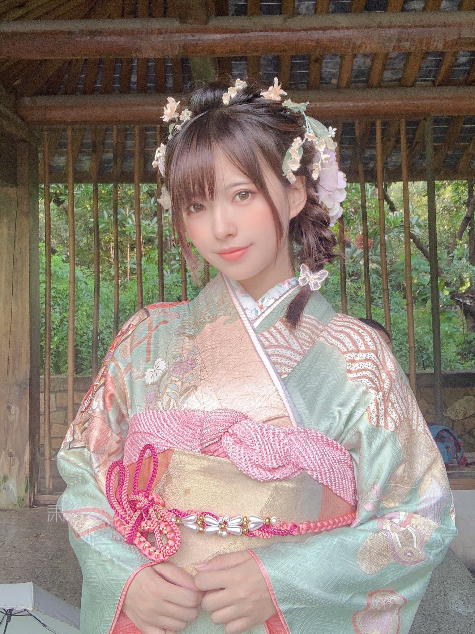 画像,初めて着物を着ます！ 素晴らしい！❤️ https://t.co/njb0oEAmlH。