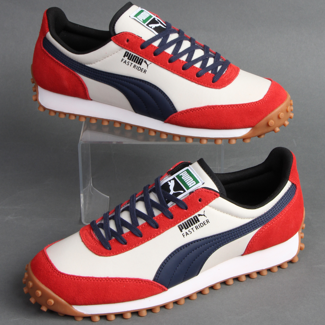 casualclassics's tweet image. 80sCC introduce the return of a great limited release OG Style, the Puma Fast Rider, here seen in a classy colourway that has proven to be a hit before. Available in all sizes at just £65. Shop yours now via the link: ow.ly/lFRB50Bqoo3 #80sCasualClassics #Puma #FastRider