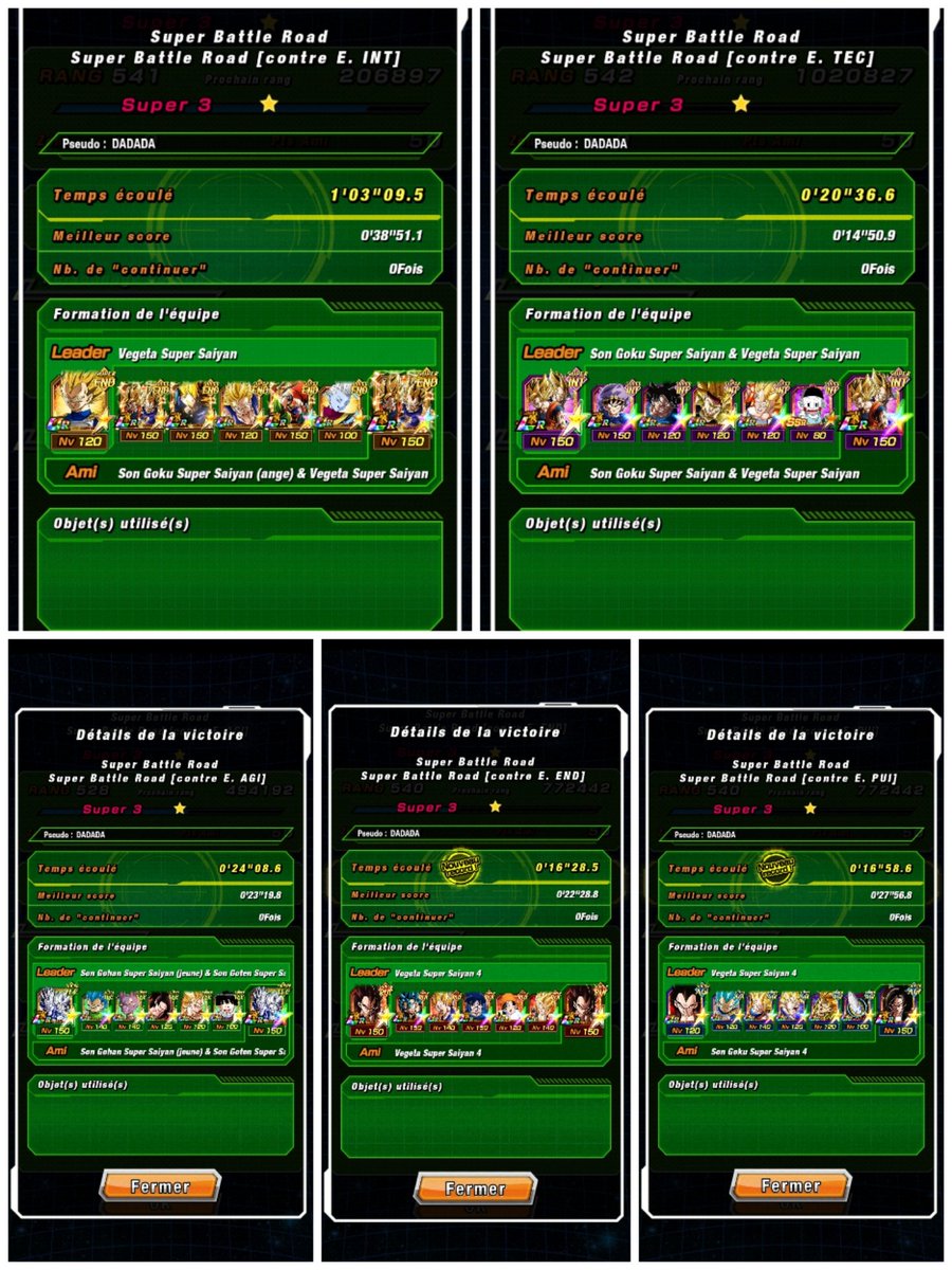 dadada51_'s tweet photo. Il parait que c'est la mode : 27/30 sbr no item.
Les nouveaux ça va pas être la même !
#dokkanbattle https://t.co/rkx1TAZj0e