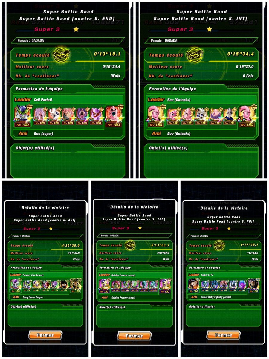 dadada51_'s tweet photo. Il parait que c'est la mode : 27/30 sbr no item.
Les nouveaux ça va pas être la même !
#dokkanbattle https://t.co/rkx1TAZj0e