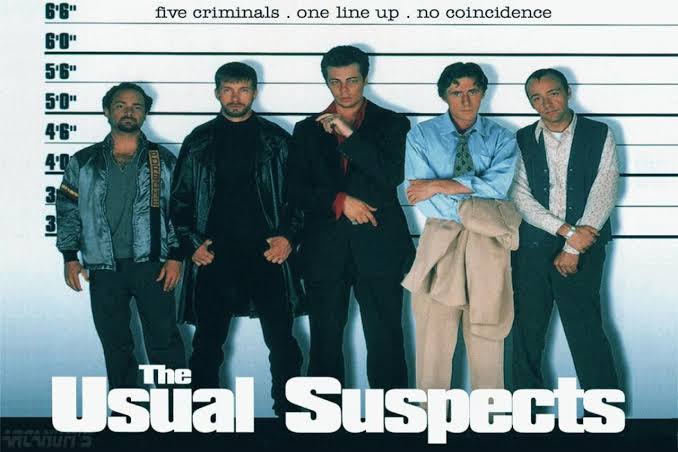 The Usual Suspects (1995)Fast Five (2011)Gone in 60 Seconds (2000) Inception (2010)