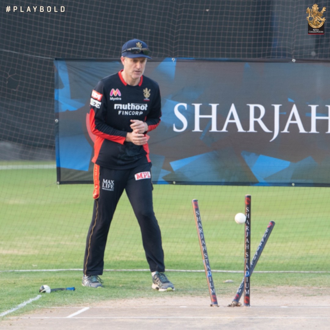 RCBTweets's tweet photo. The Artist ➡️ The Art. 😎💥 

#PlayBold #IPL2020 #WeAreChallengers https://t.co/ga9DmHFGeF
