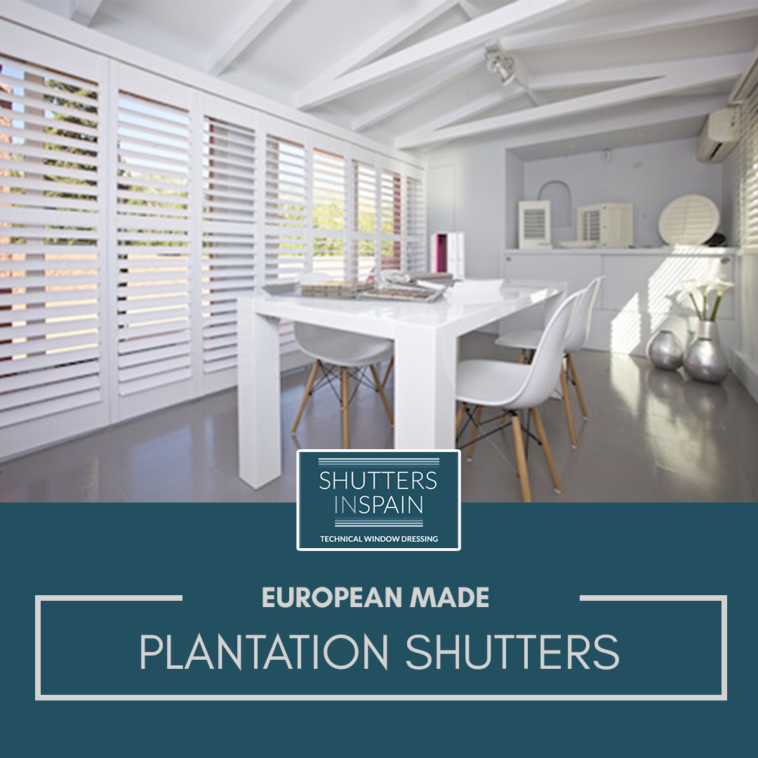 European made plantation shutters - installed with Belgian precision! If you want the job done proper, contact us for a FREE quotation!

☎ +34 608.299.309 
🌍 shuttersinspain.com 
📩 info@shuttersinspain.com