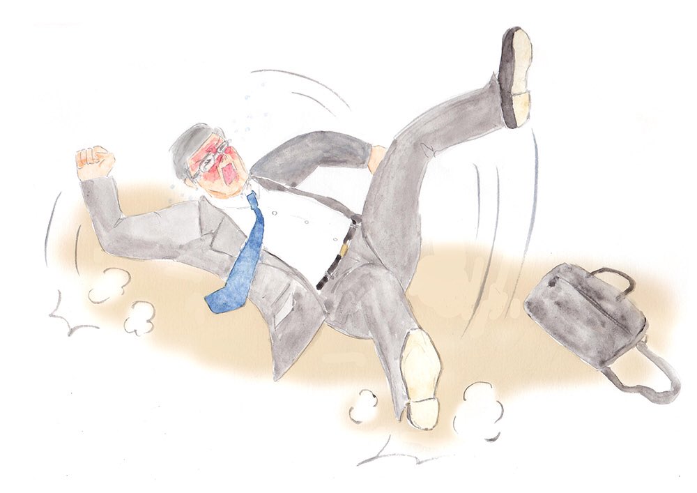 マコ 大人だって泣きたい時 怒りたい時 爆笑したい時 駄々をこねたい時 はある 人前でやると通報されるから 完全防音の個室がオフィスや道端にあるといいね てかその前に色々我慢しない方がいいよね イラスト サラリーマン 部長 T