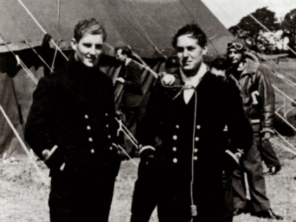 #battleofbritain80 remembering the 56 Fleet Air Arm <a href="/RoyalNavy/">Royal Navy</a>  aircrew, ‘The Few of the Few’ who flew with with 804 and 808 NAS. 4 <a href="/RoyalNavy/">Royal Navy</a> aviators, including one <a href="/RoyalMarines/">Royal Marines</a>, who took part became fighter aces  navywings.org.uk/portfolio/the-… #charity #flynavy #royalnavy #navywings