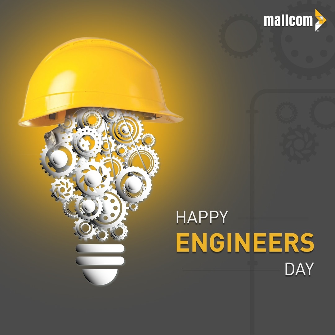 Mallcom_India's tweet photo. Engineers build, connect, power, and move the world!
We at Mallcom India salute the engineers for the incredible work they do!
We are there to stand by you and protect you throughout.
Happy Engineers Day!
#Engineerday #engineerday2020 #MallcomIndia #mallcom #leadersinPPE https://t.co/eYxfPSxFkc