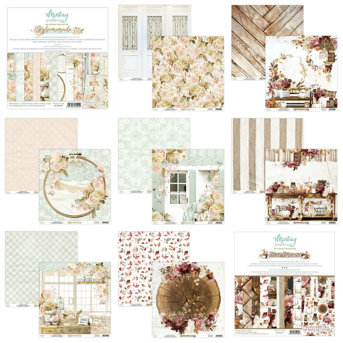 Creativehobbypl's tweet photo. Zobacz nowe papiery do #scrapbooking od Mintay Papers!
https://t.co/KCBlJN5mse https://t.co/5kQmpZwsua