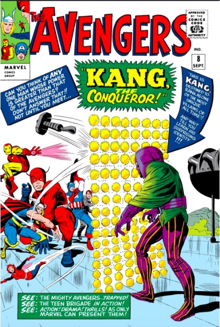 Actually Kang is not a typical villain to start with. Created by Stan Lee and Jack Kirby in 1964’s Avengers #8, Kang made his first appearance by arriving from another timeline and declaring Earth to be his..