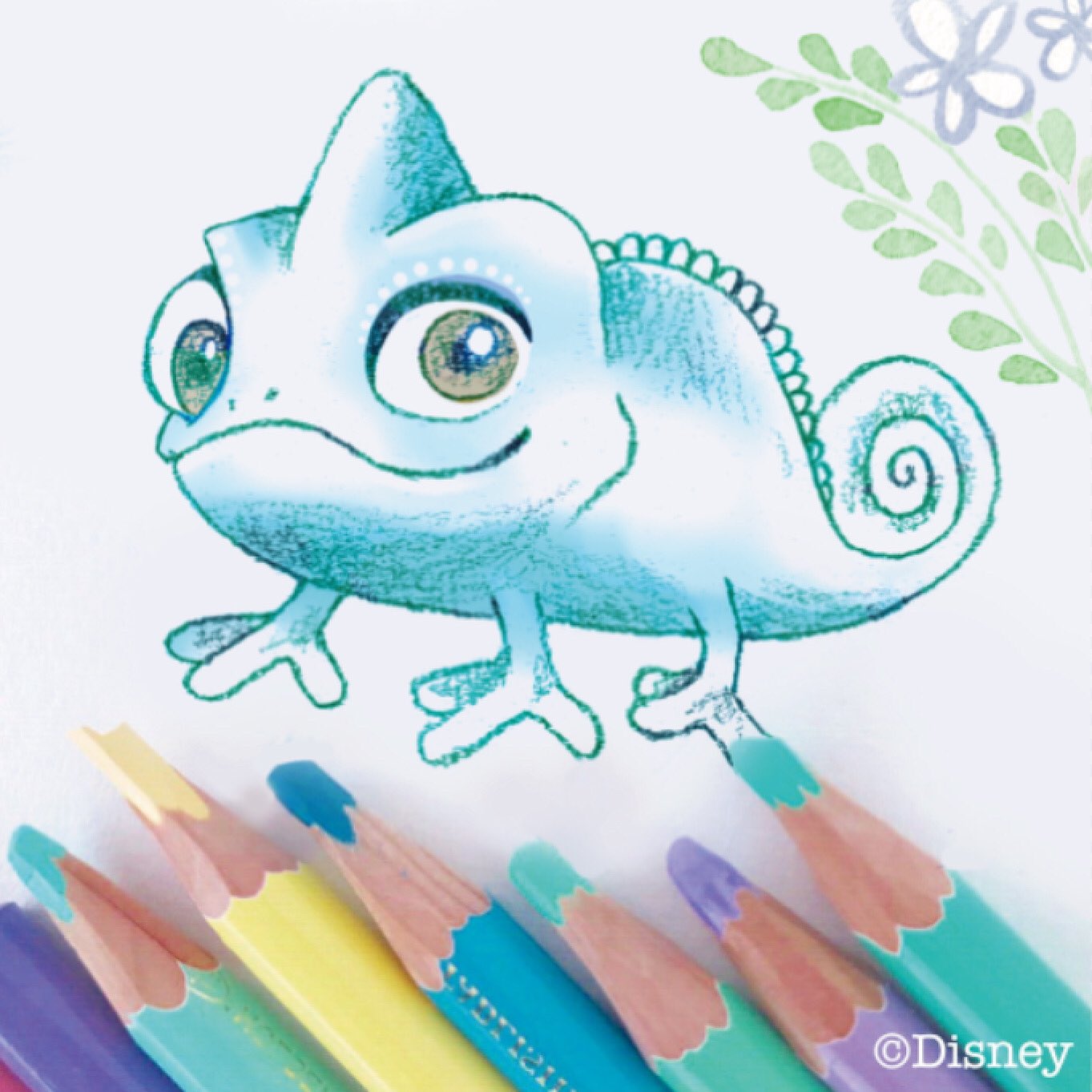 Econeco En Twitter 新作を描いているよ カメレオンだよ 誰でしょう ヒントは髪が長くて かわいい女の子の友達 T Co Xqrqnvzkxk Twitter