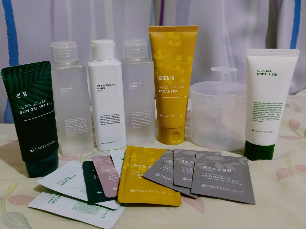 KristineLorio's tweet photo. The best skin care ever. Super sensitive ang skin ko then always pa nag breakouts but this product grabeh so amazing kaya naadik ako dito. Thank You Face Republic  for taking care of my skin.

#facerepublicph 
#skincare https://t.co/PBgQUSdJb6