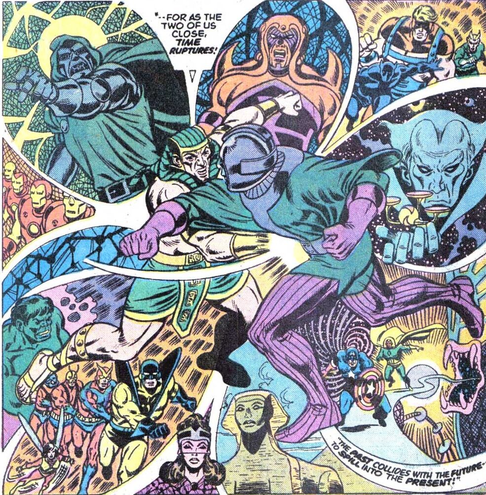 Rama-tut was just one of his identities Nathaniel created in parallel timelines/parallel universes..In the comics He founds the time travel machine invented by Dr.Doom but because in MCU Tony Strak cracked it, The MCU origin story might be different from that of Comics.