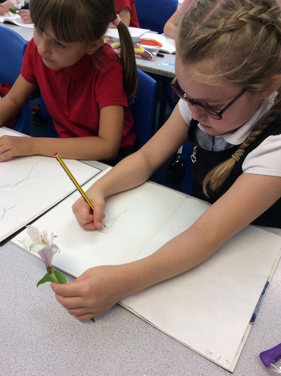 Careful observational drawings in Gillygate