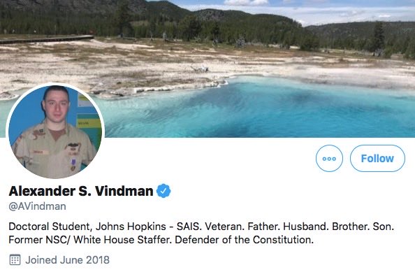 Vindman knows “Russian collusion” was an attempted coup, and so does the Atlantic. This new “constructive collusion” narrative is absurd and undemocratic. Vindman claims he is a “defender of the Constitution” on his bio (cringe) but he has bulldozed right through Art. II.