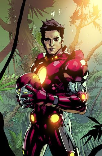 2/2 that younger Kang who tries to change himself becoming the kang, becomes the Iron Lad and joins the Young Avengers team in comics.