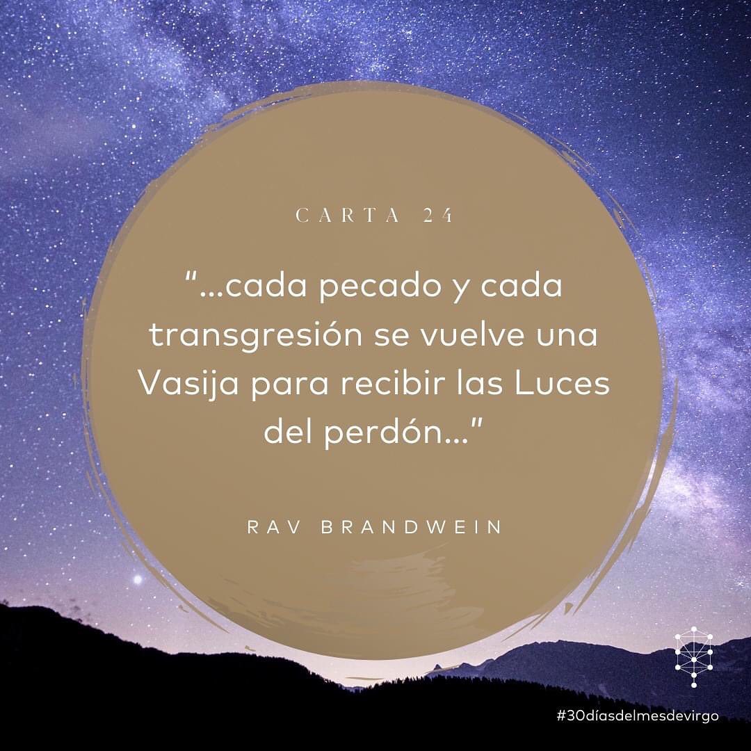 AprendoKabbalah's tweet photo. …cada pecado y cada transgresión se vuelve una Vasija para recibir las Luces del perdón…-Rav Brandwein, carta 24
#MichaelBerg
#AprendoKabbalah
@AprendoKabbalah
#Kabbalah #kabbalahcentre #KarenBerg #kabbalahmashiah #kabbalahinfo #Zohar #Espiritualidad https://t.co/tzMEHrlhsz